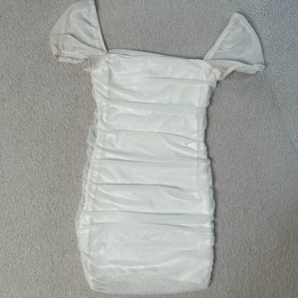 Princess Polly Charvi Mini Dress White